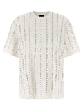 PINKO White Cotton T-Shirt
