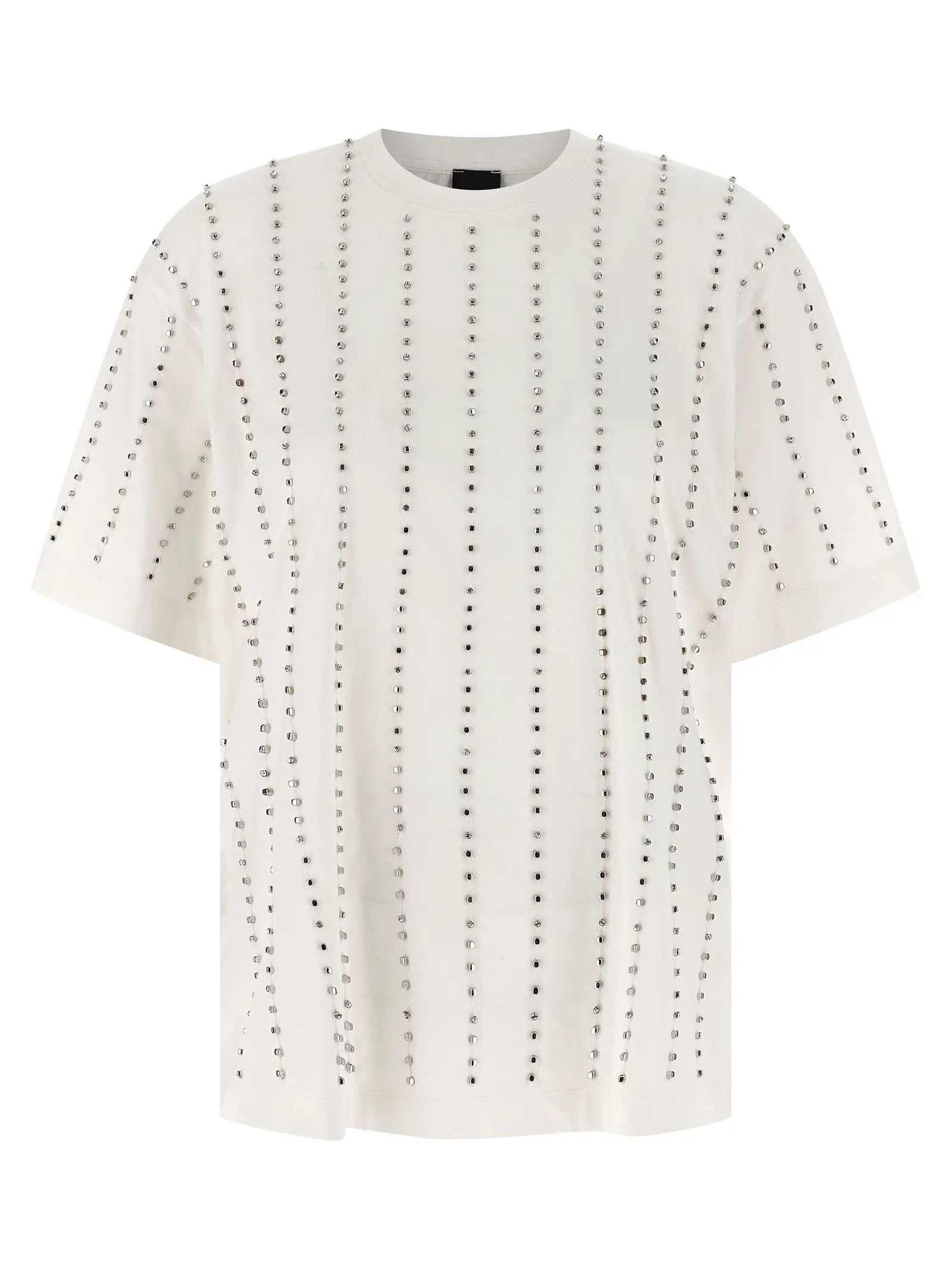 PINKO White Cotton T-Shirt