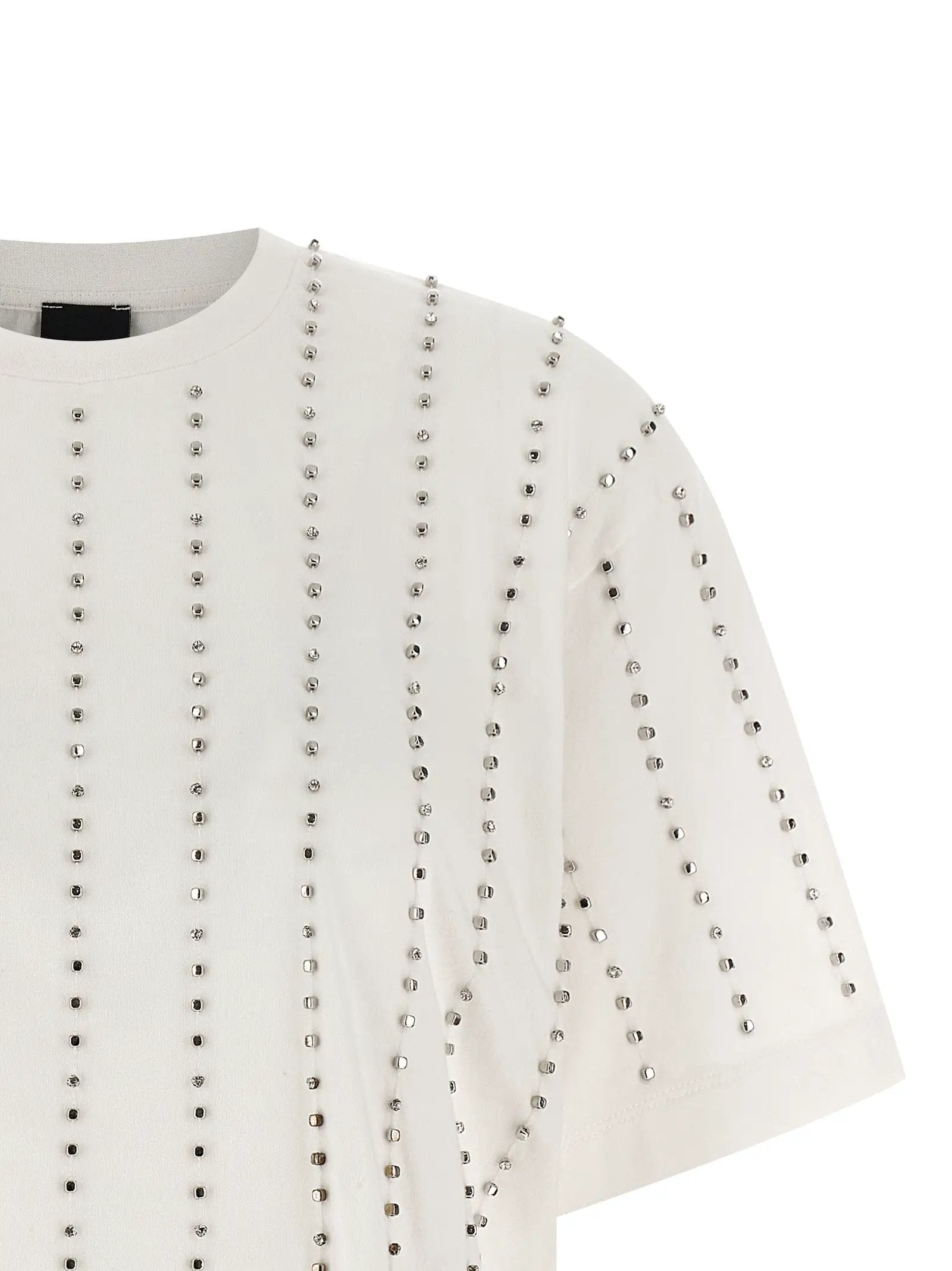 PINKO White Cotton T-Shirt