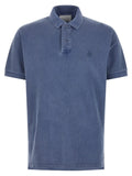 Isabel Marant Blue Cotton Polo Shirt