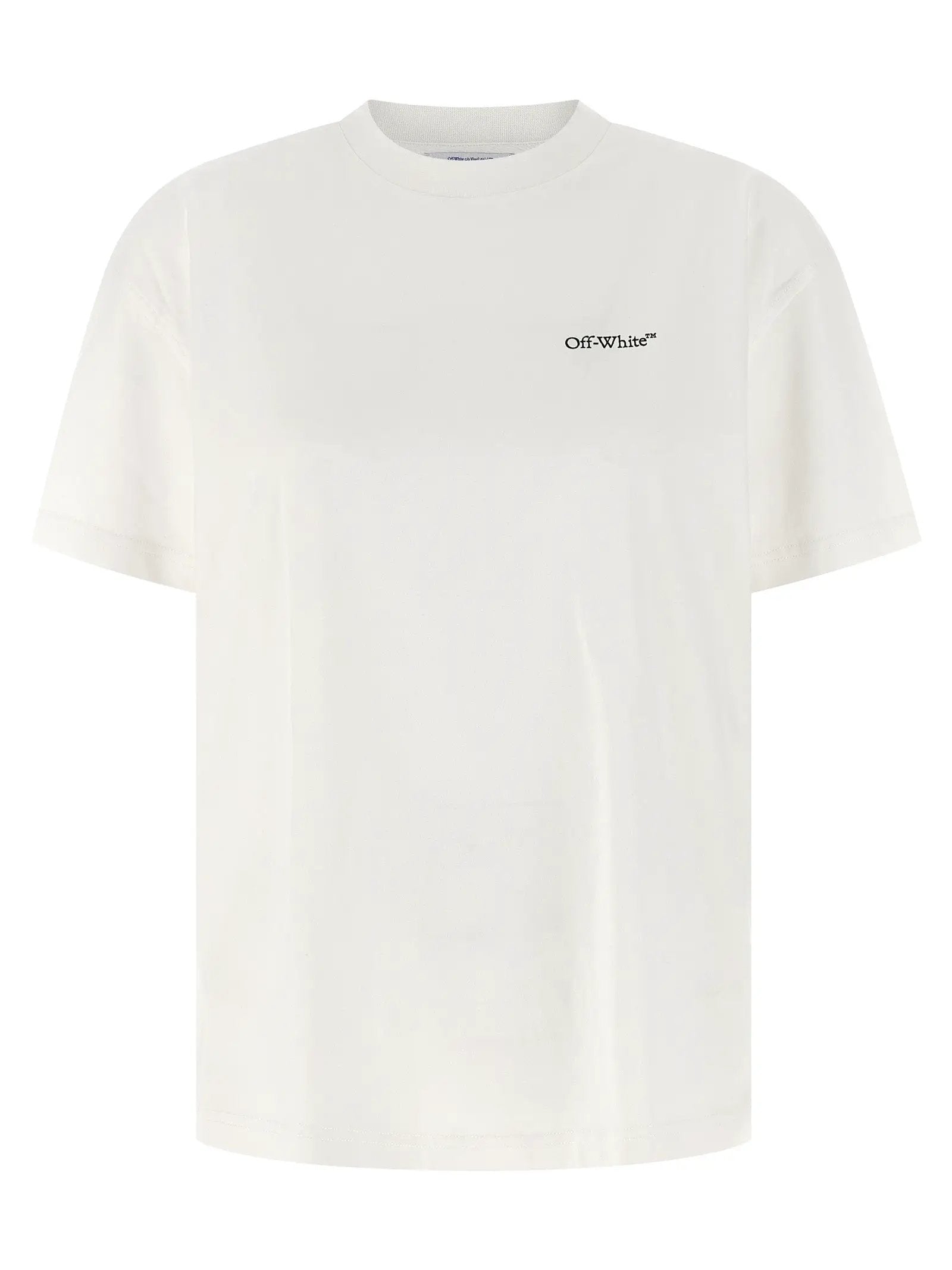 Off-White White Cotton T-Shirt