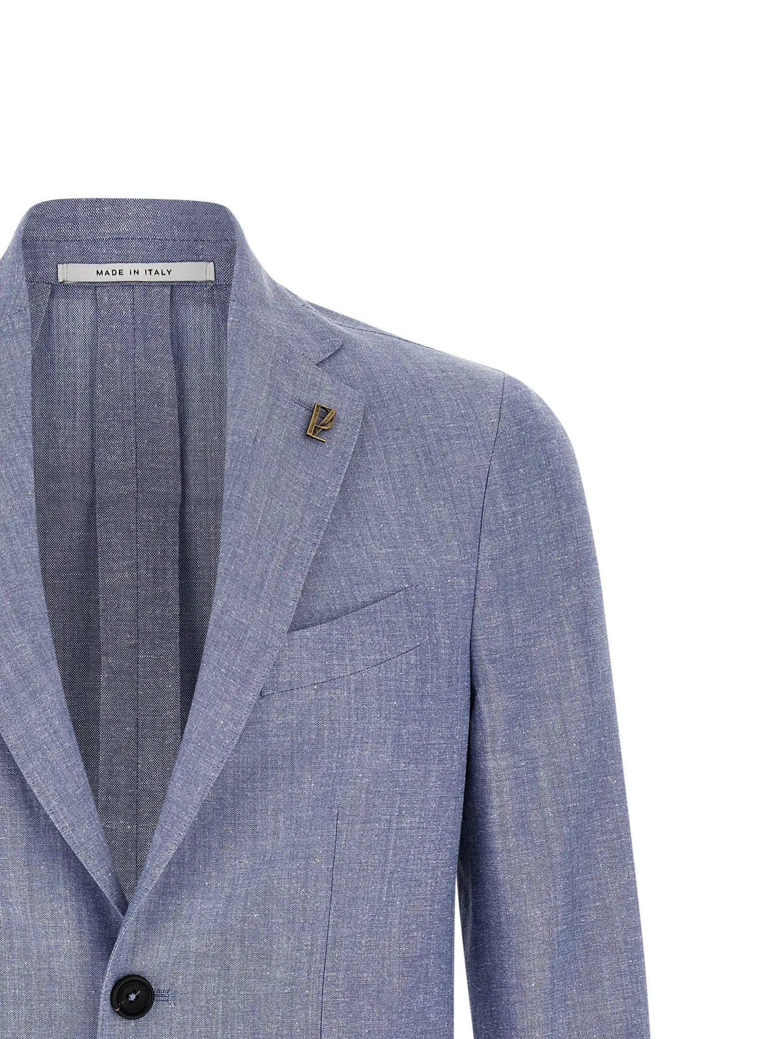 Pal Zileri Blue Wool Blazer