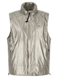 C.P. Company Silver Polyester Sleeveless Jacket
