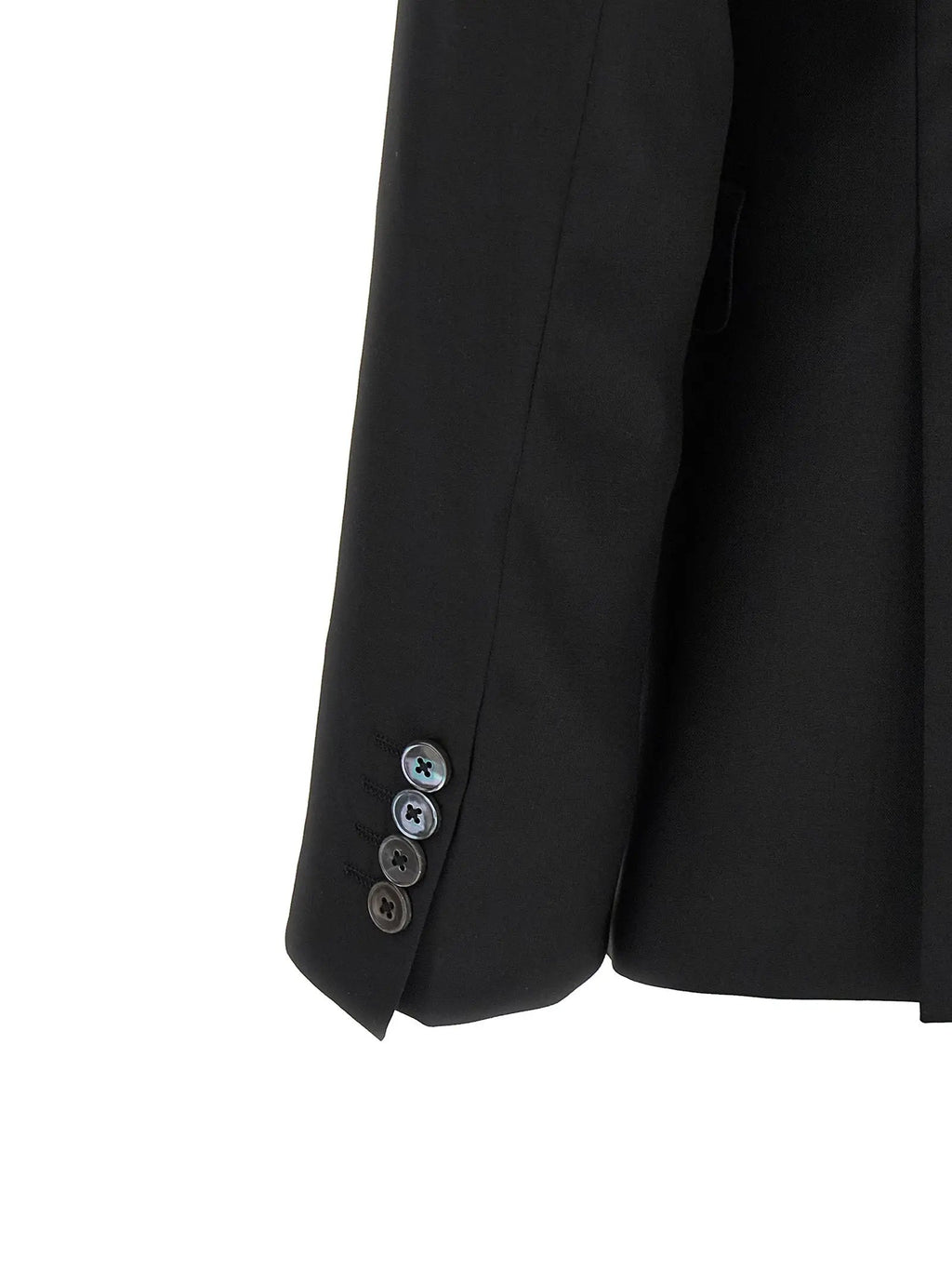 Pal Zileri Black Wool Two-Piece Suit