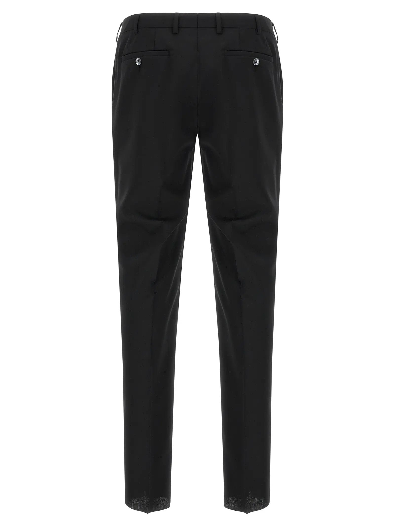 Pal Zileri Black Wool Two-Piece Suit