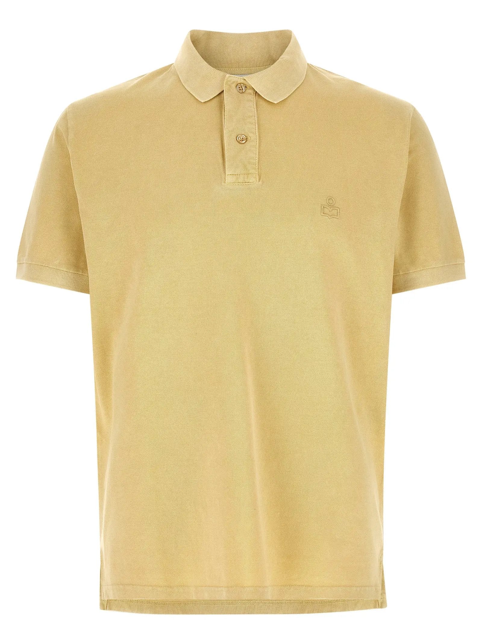 Isabel Marant Bicolor Cotton Polo Shirt