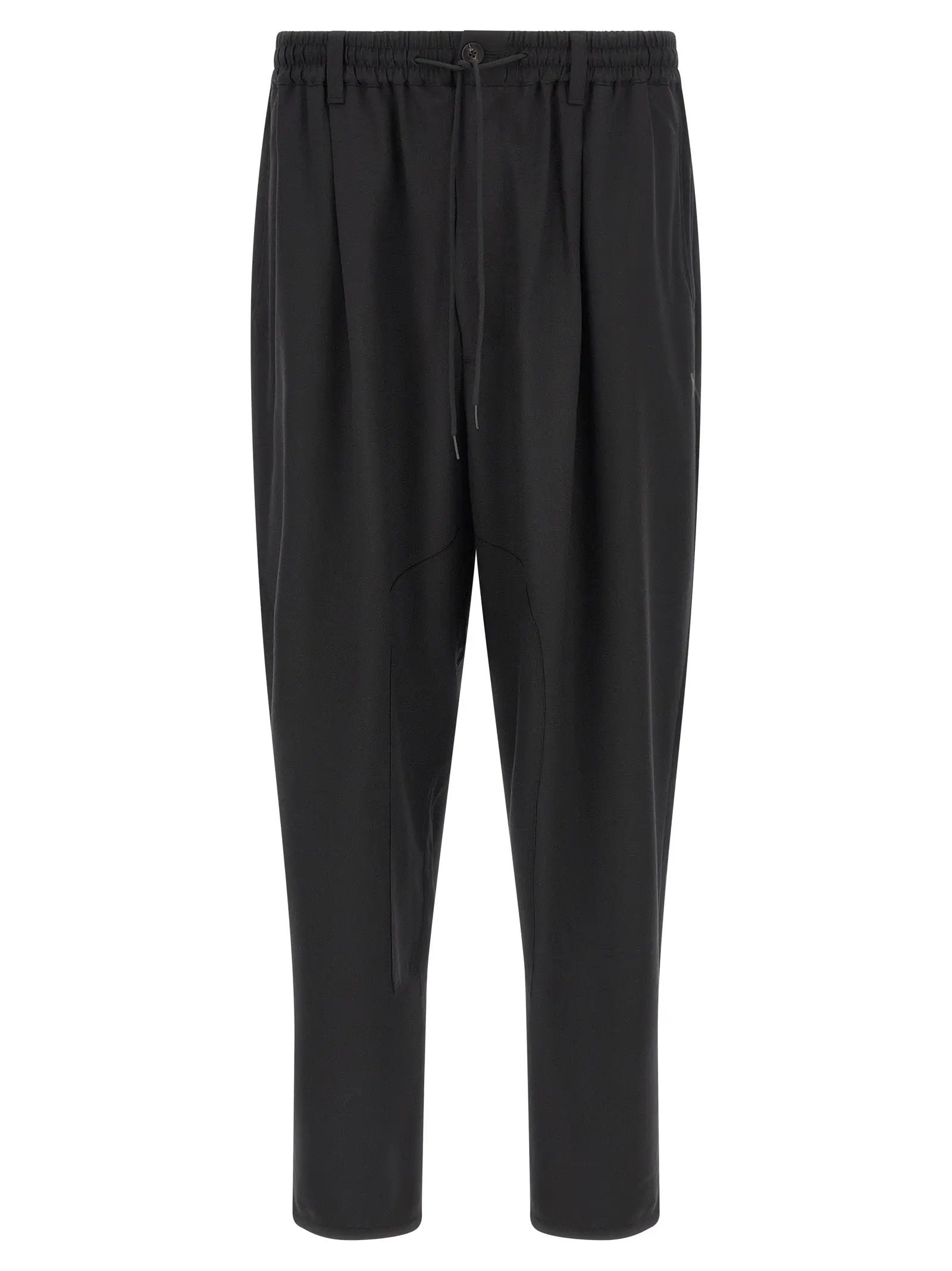 Y-3 Black Polyester Casual Pants