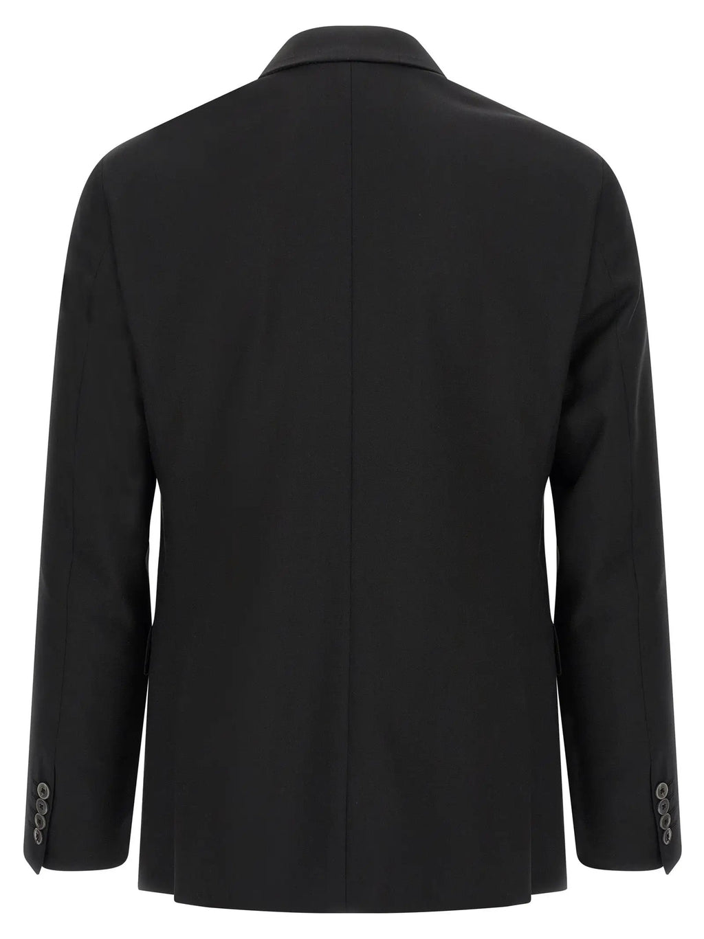 Pal Zileri Black Wool Two-Piece Suit