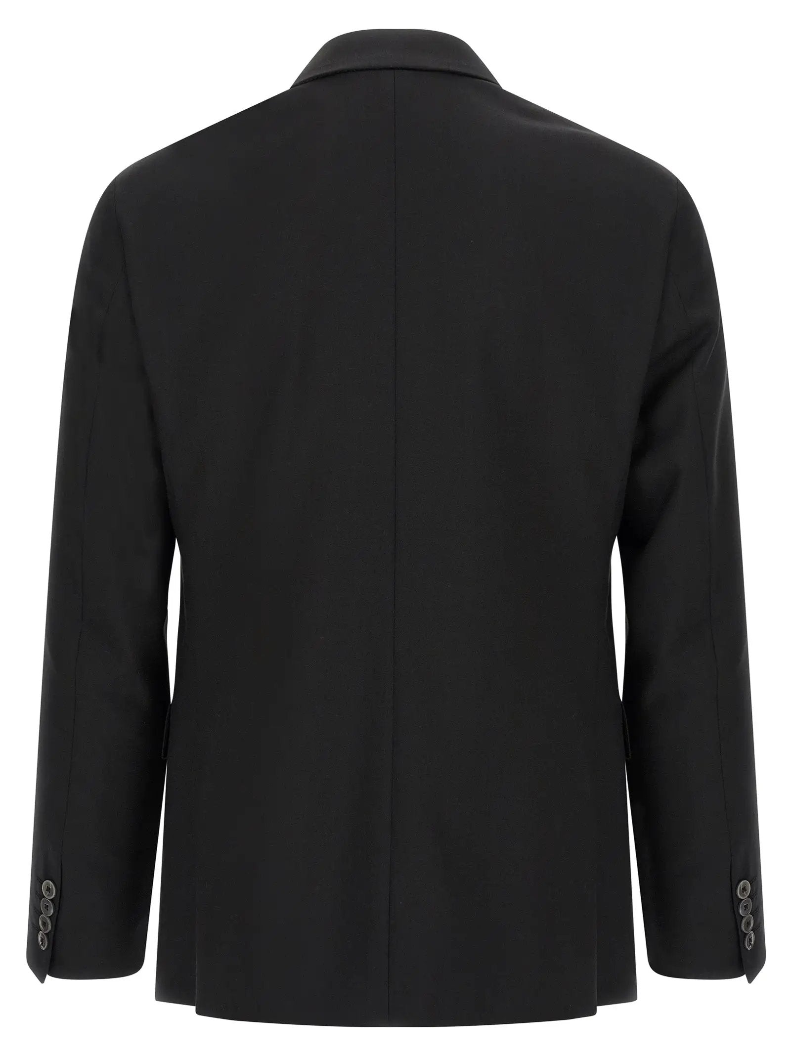 Pal Zileri Black Wool Two-Piece Suit