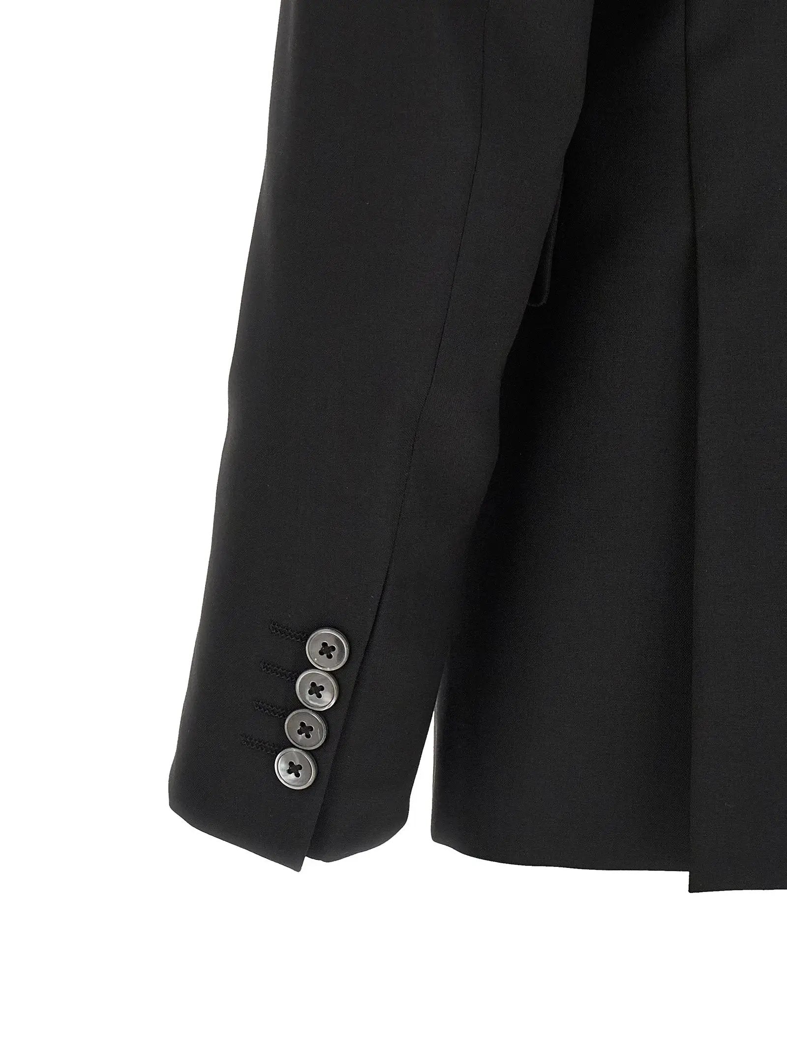 Pal Zileri Black Wool Two-Piece Suit