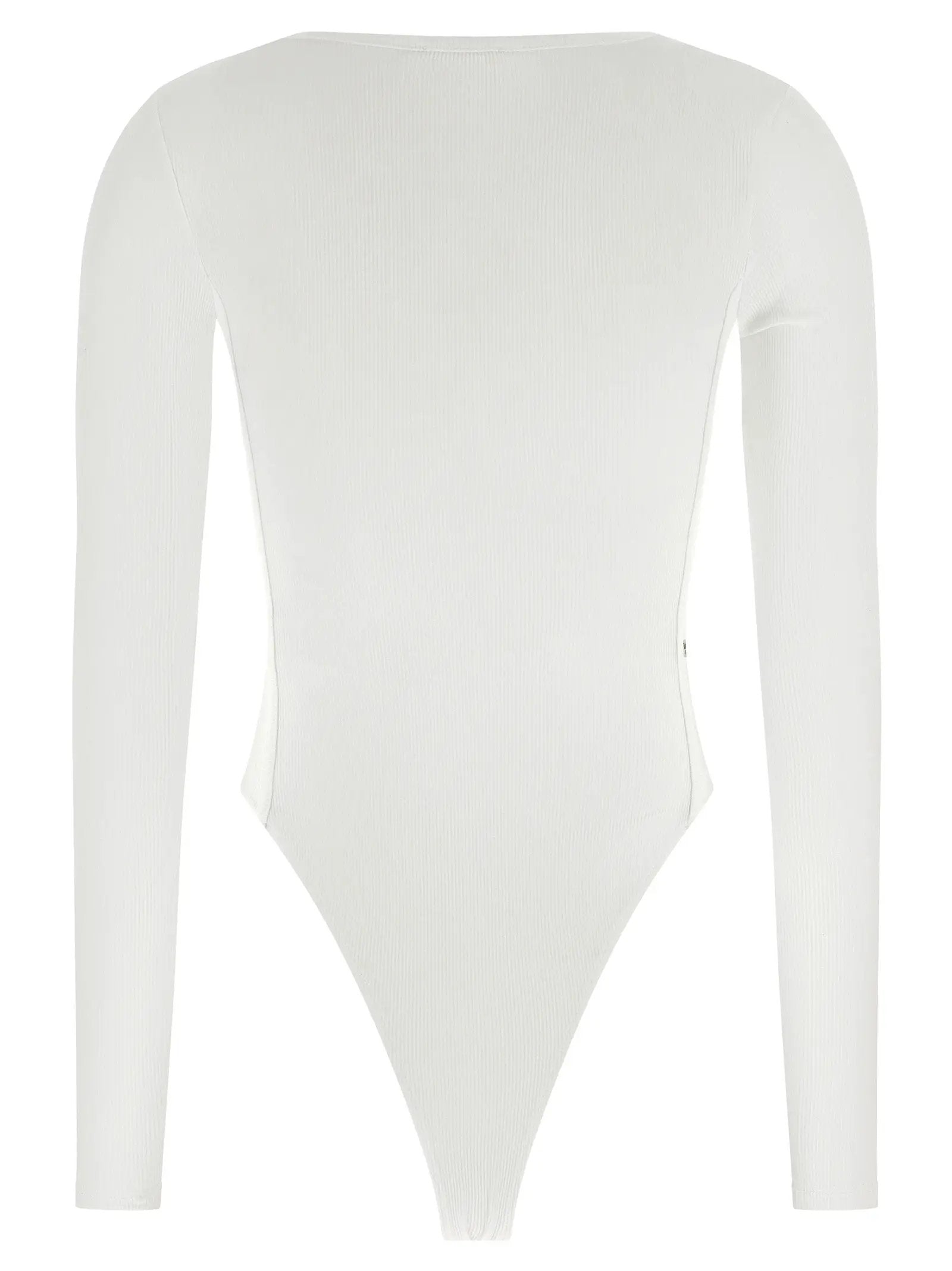 Diesel White Viscose Bodysuit