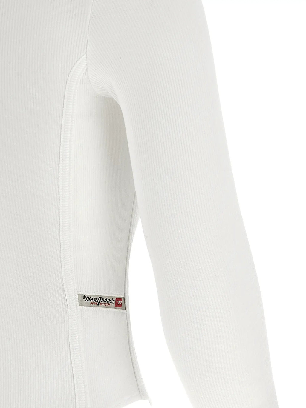 Diesel White Viscose Bodysuit