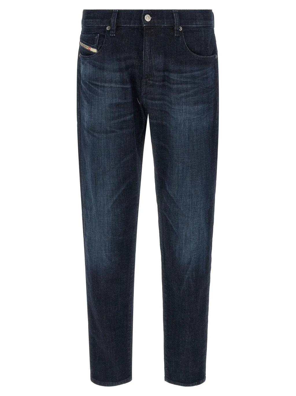 Jean droit en coton bleu Diesel