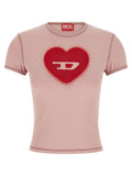 Diesel Multicolor Cotton T-Shirt