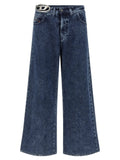 Diesel Blue Cotton Jeans Denim