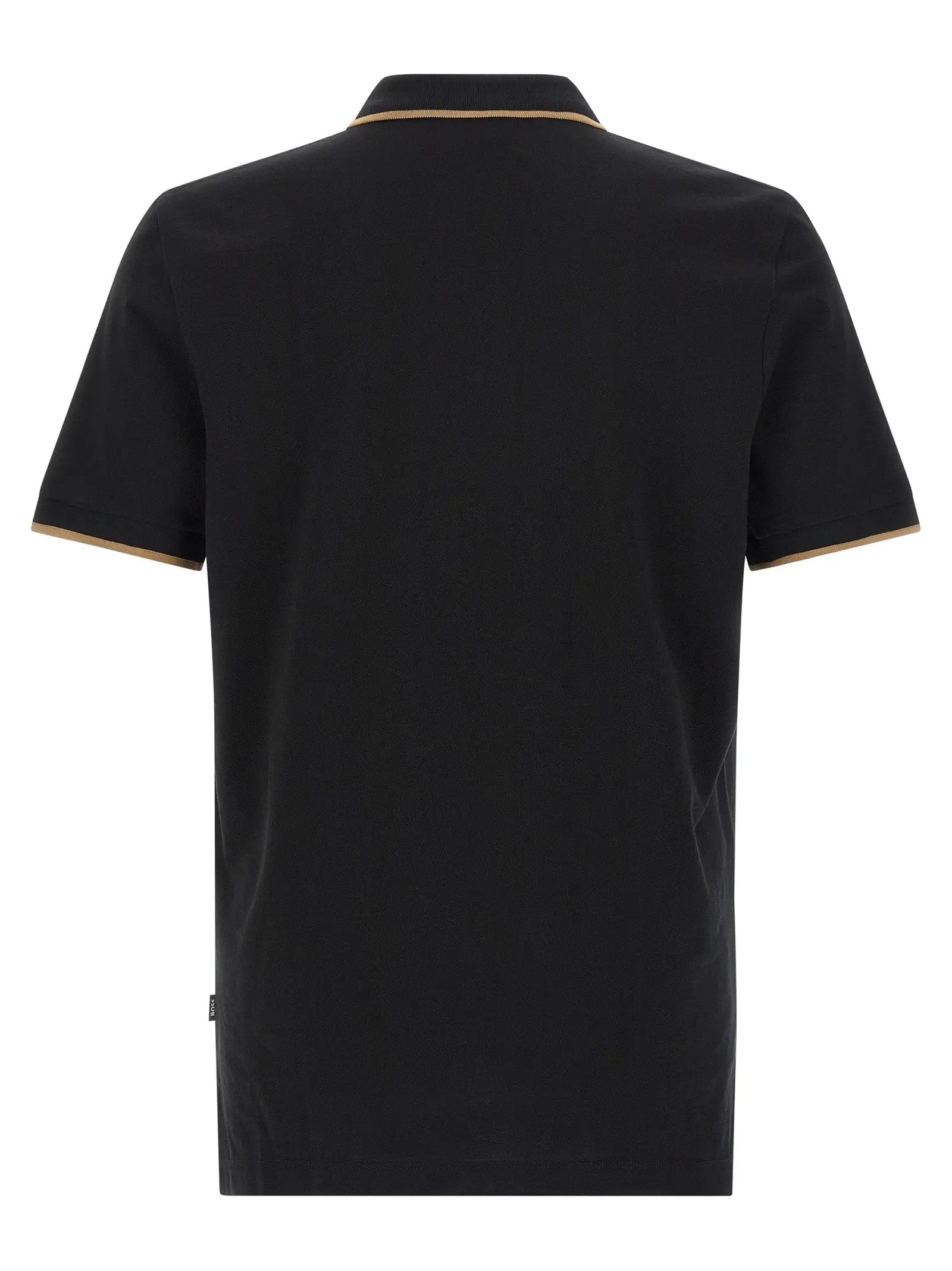 Hugo Boss Black Cotton Polo Shirt