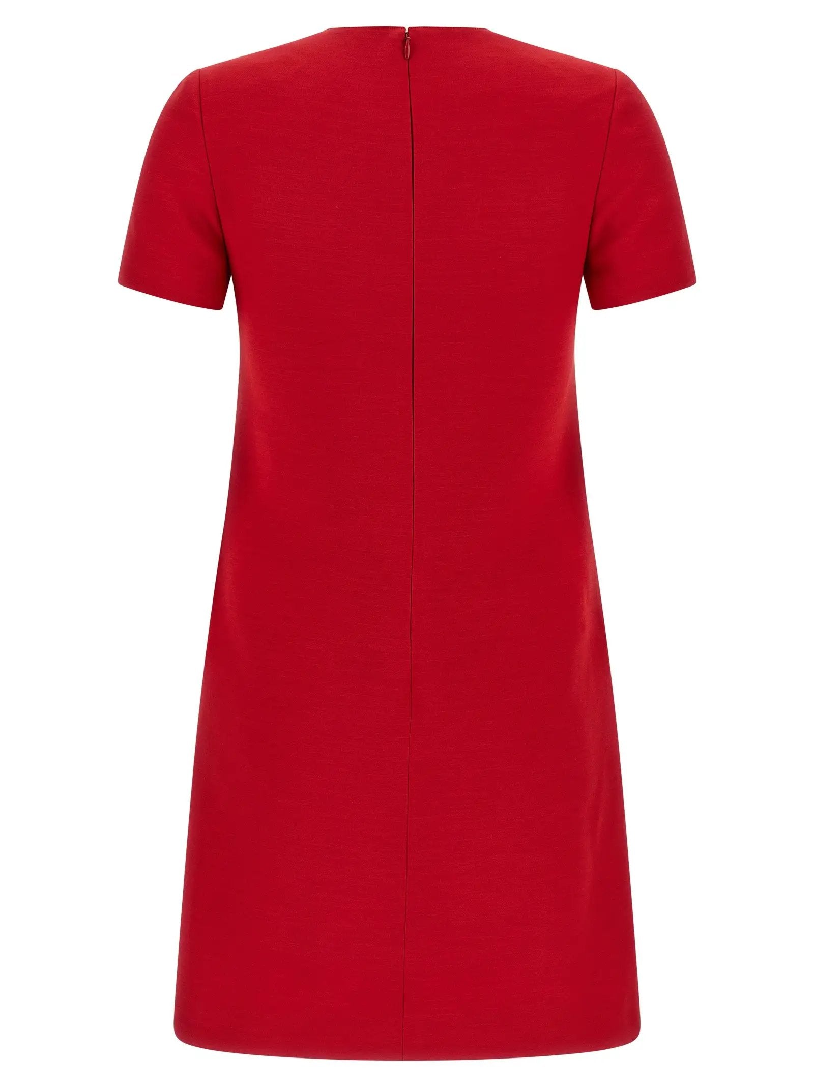 Valentino Garavani Multicolor Virgin Wool Short Dress