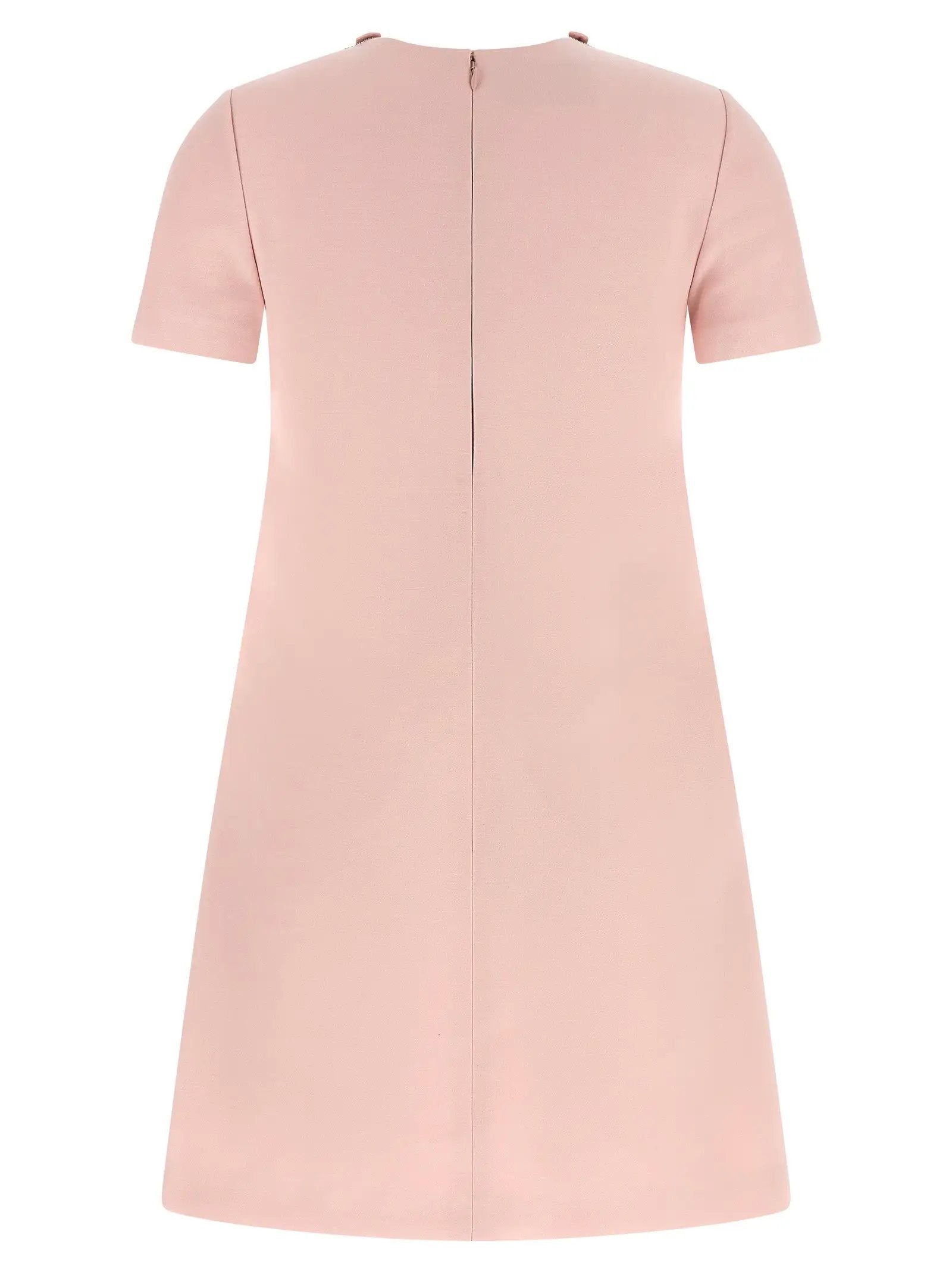 Valentino Garavani Multicolor Virgin Wool Short Dress