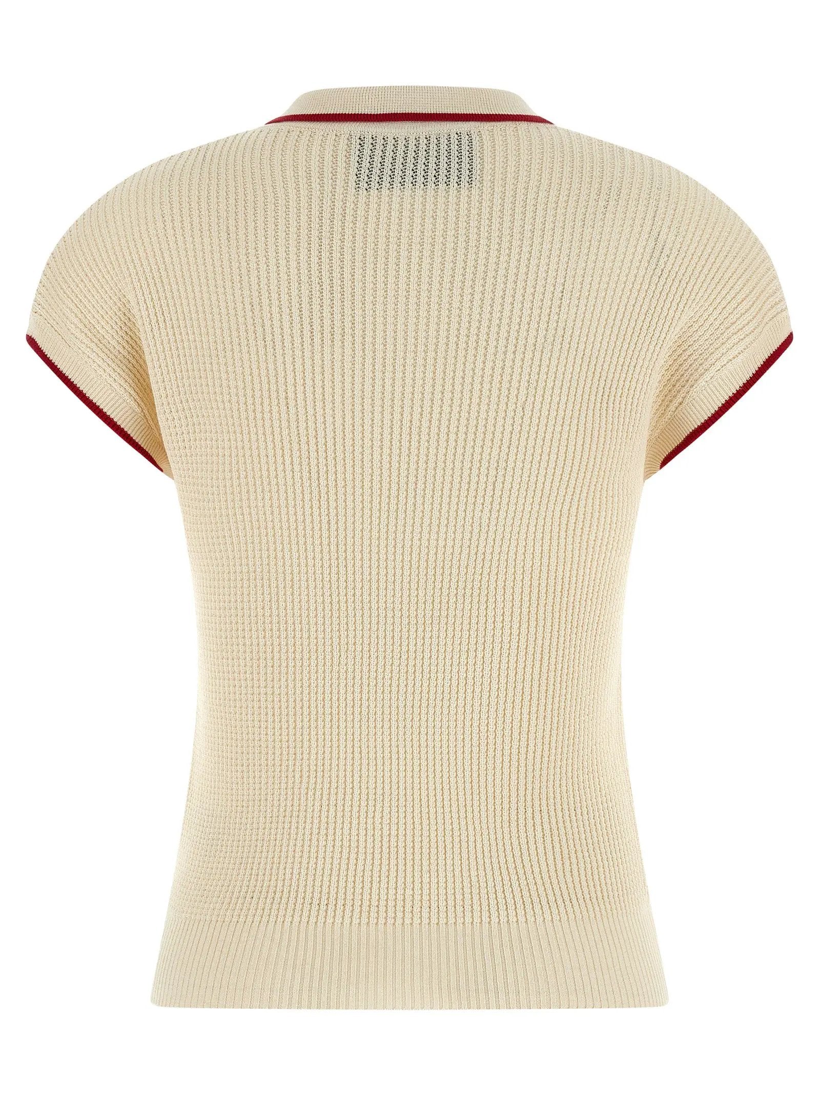 Valentino Garavani Beige Cotton Shortsleeve Shirt