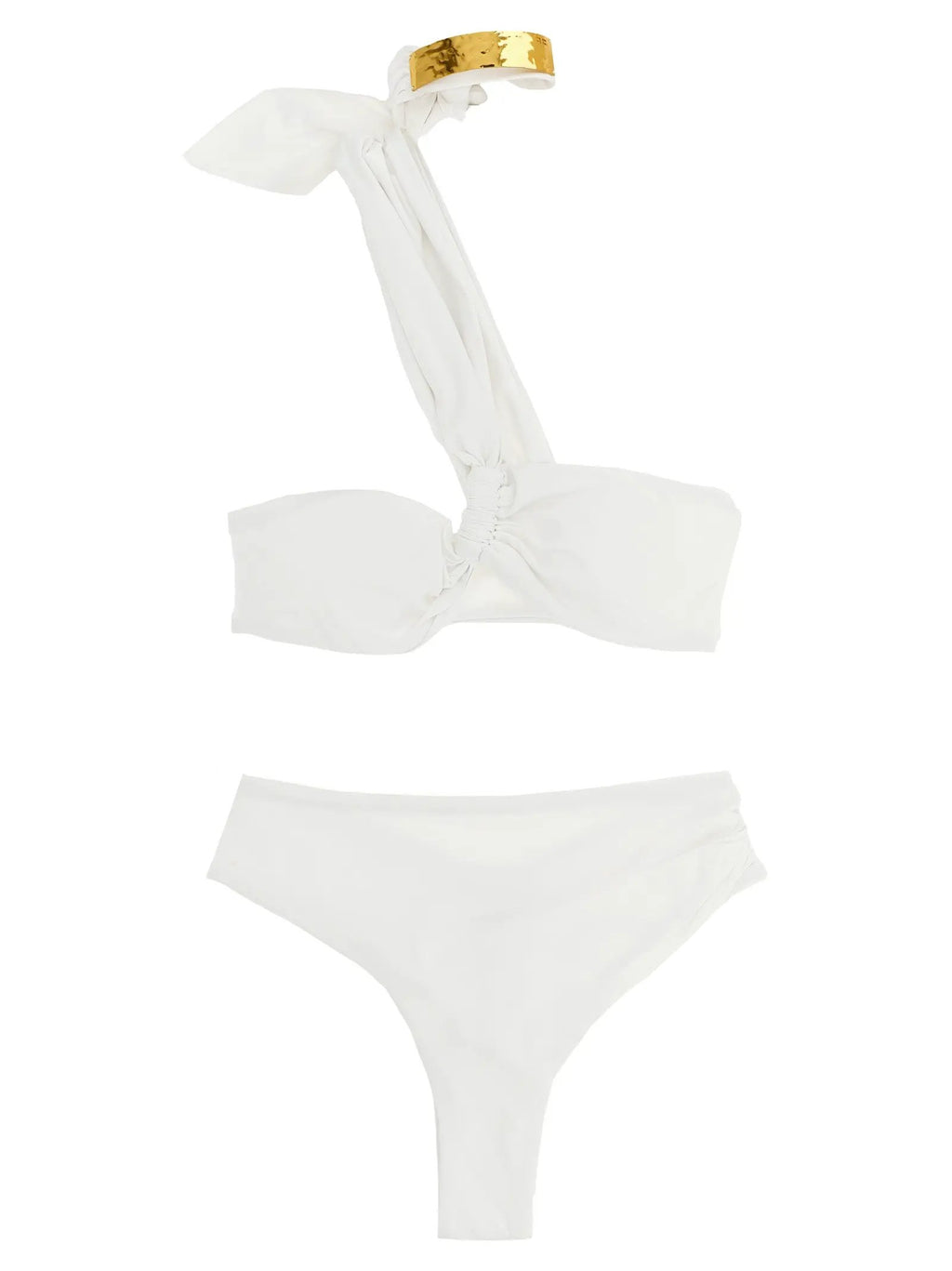 Elisabetta Franchi White Polyamide Bikini