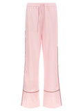 Off-White Multicolor Viscose Casual Pants