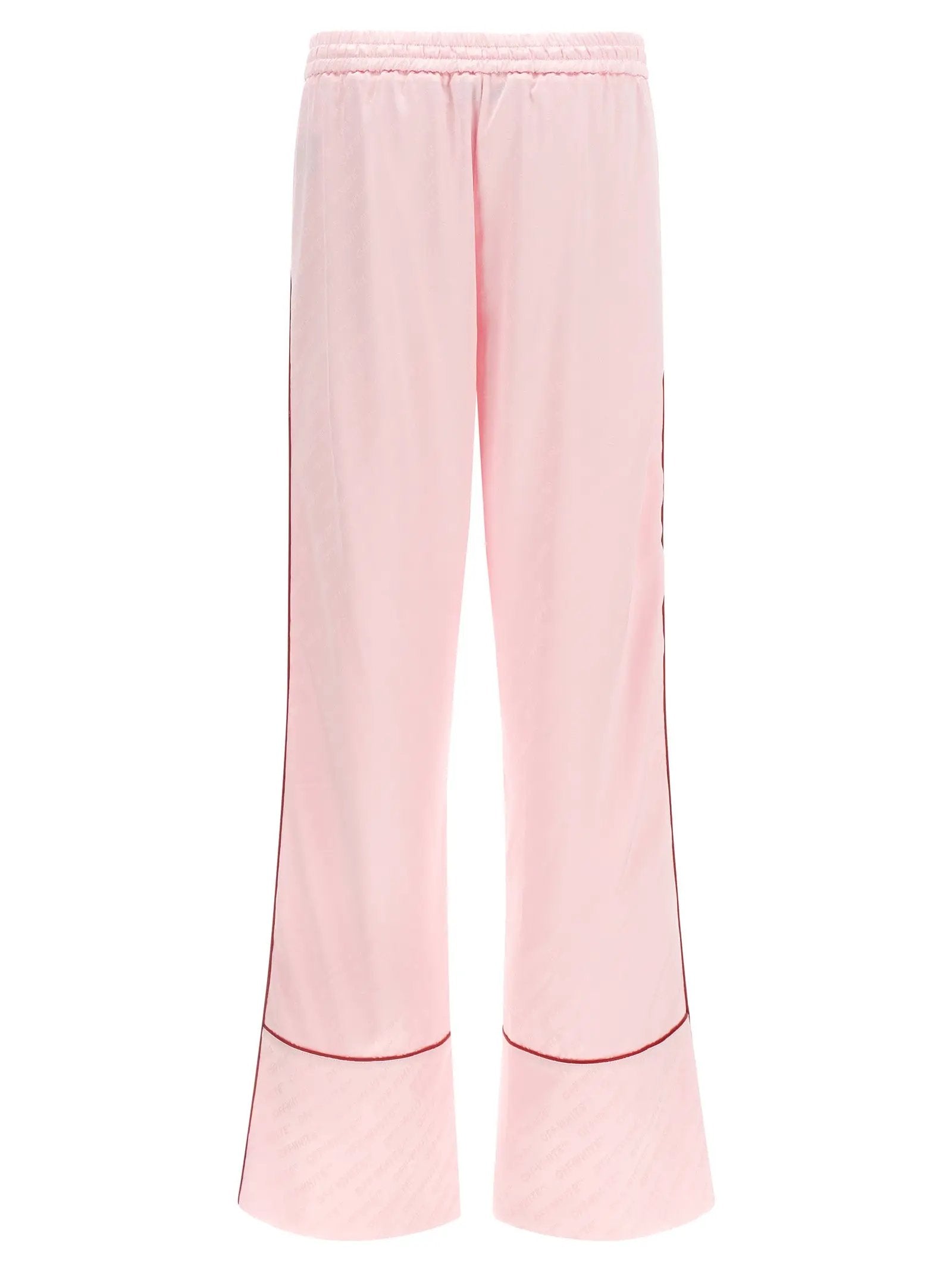 Off-White Multicolor Viscose Casual Pants