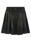 Diesel Black Cotton Long Skirt