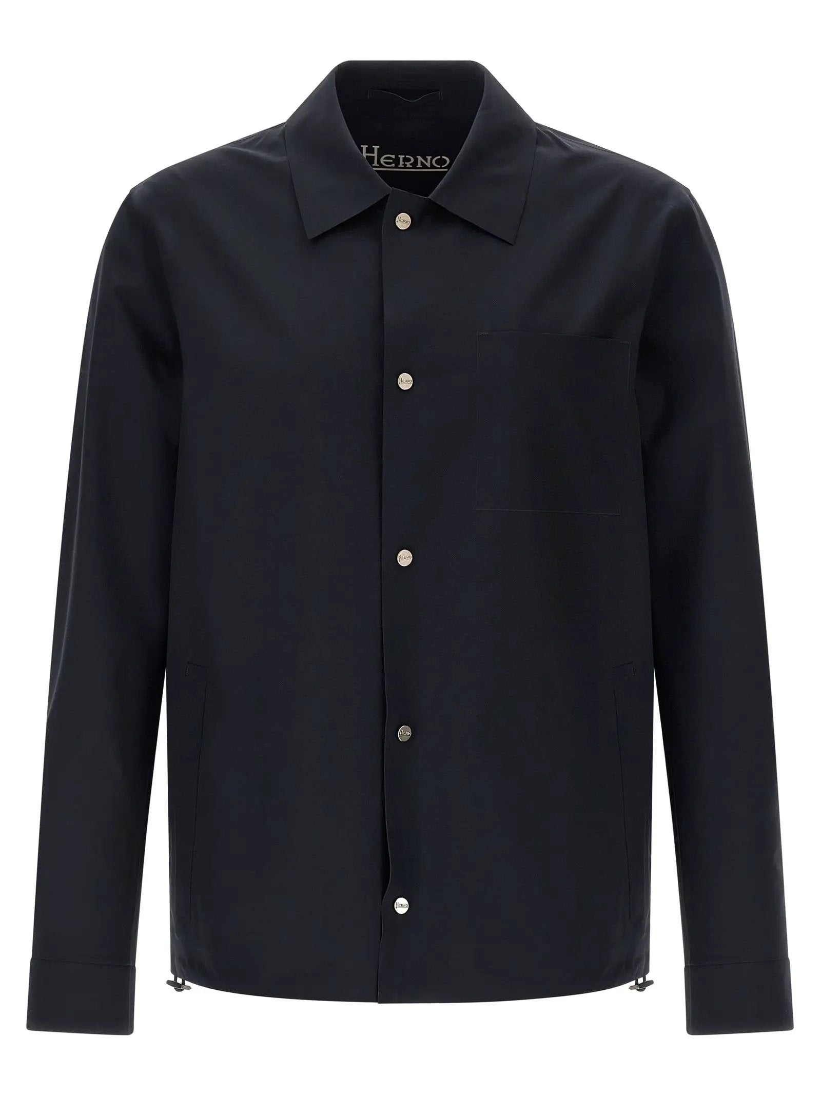 Herno Blue Polyamide Shell Jacket