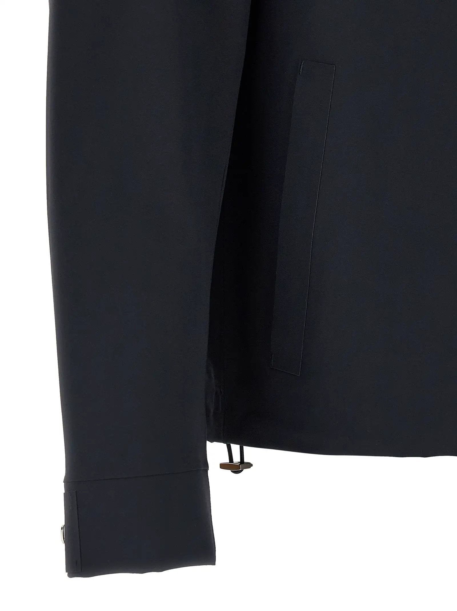 Herno Blue Polyamide Shell Jacket