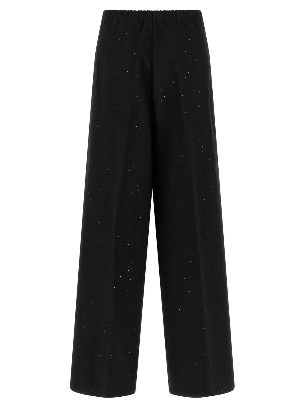 Herno Black Viscose Pants