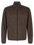 Herno Brown Polyester Jacket