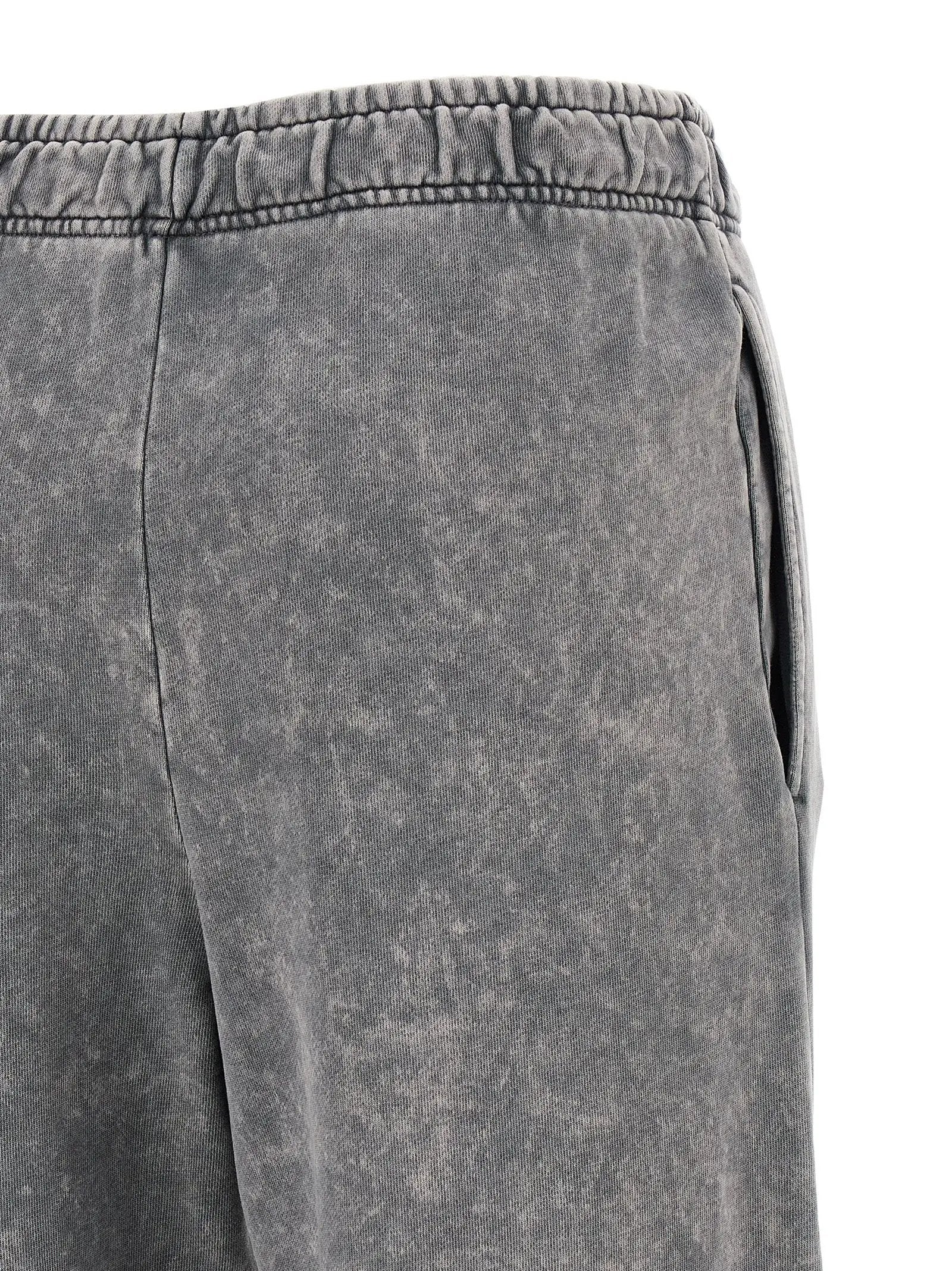 PINKO Gray Cotton Joggers (Workout Pants)