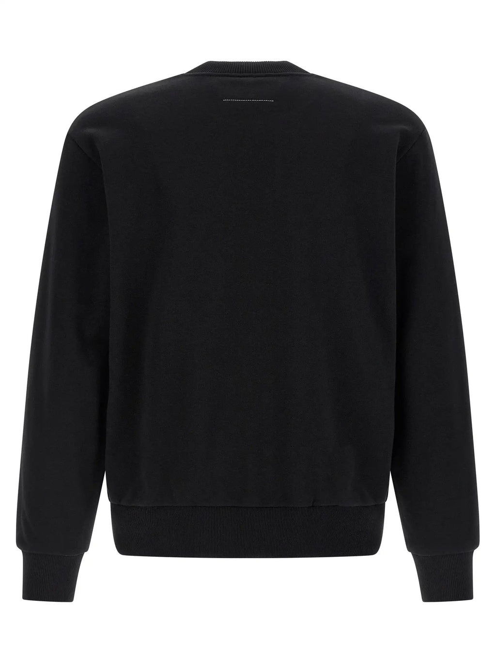MM6 Maison Margiela Black Cotton Sweatshirt