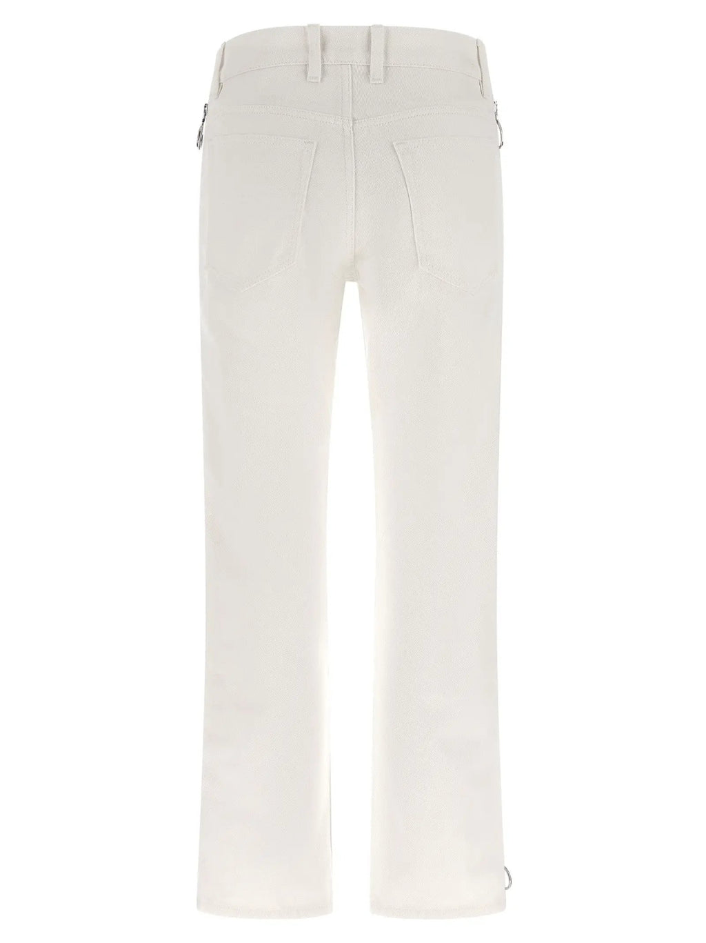 Paco Rabanne White Cotton Jeans Denim