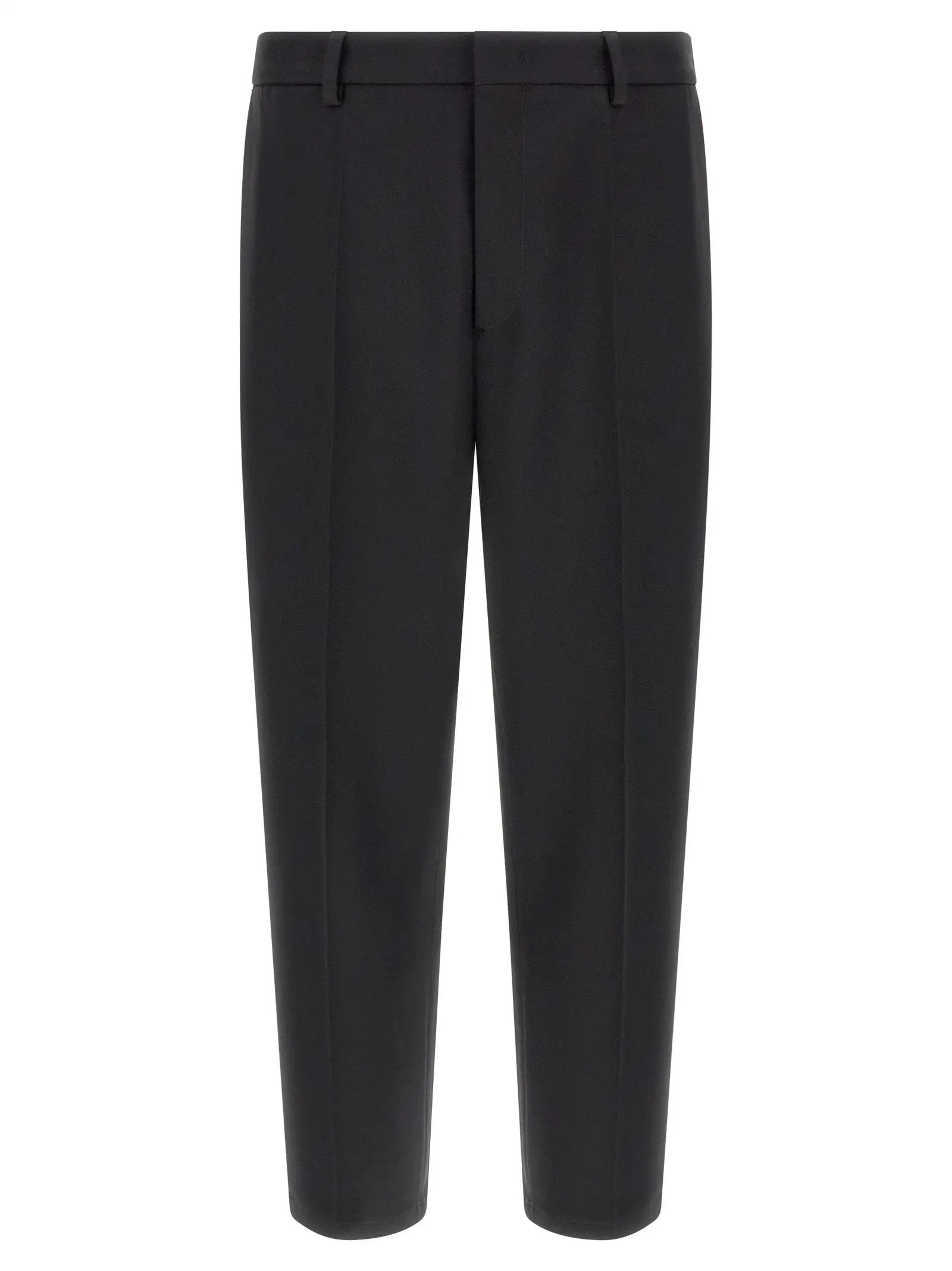 Jil Sander Black Polyester Dress Pants