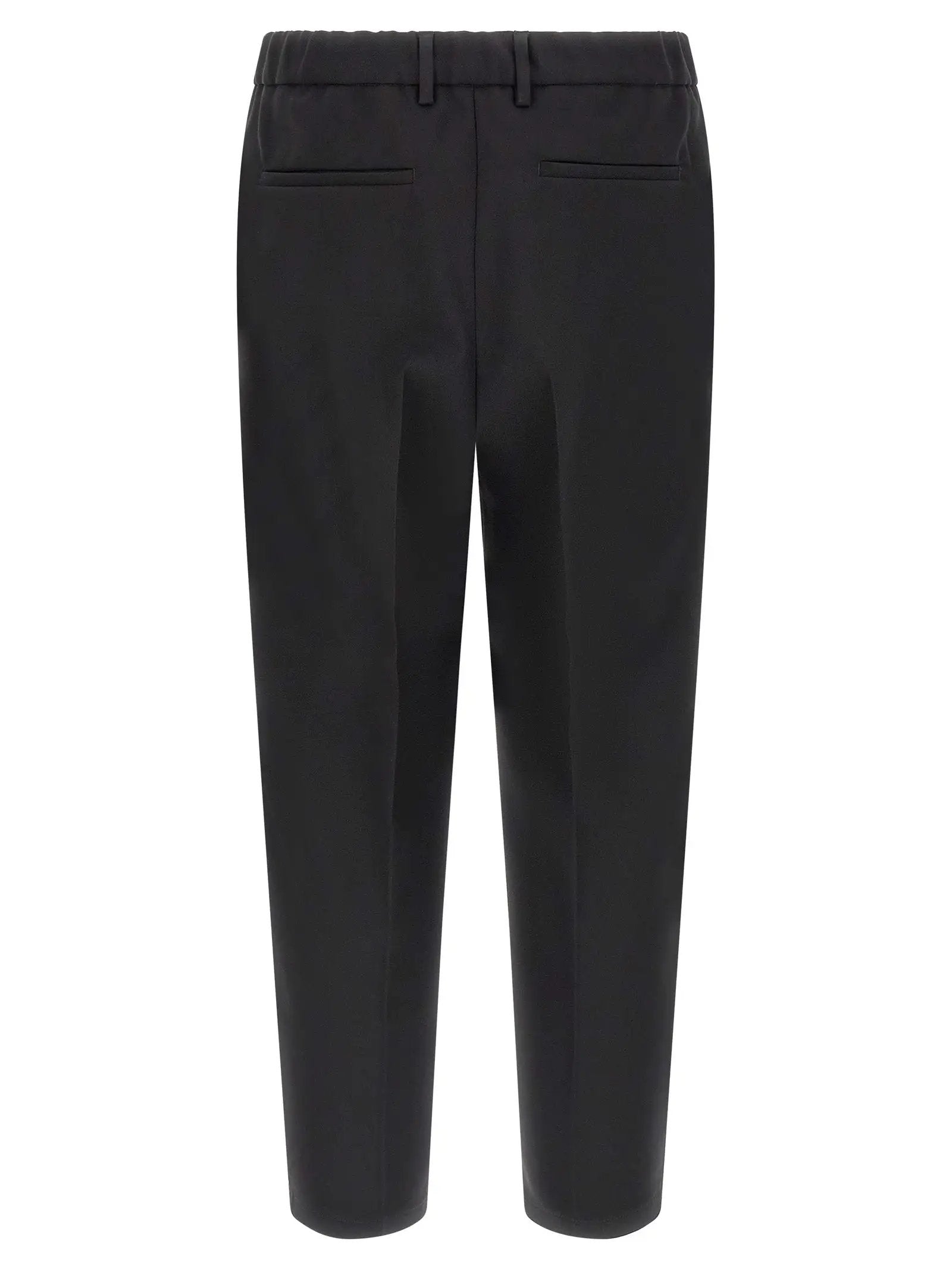 Jil Sander Black Polyester Dress Pants