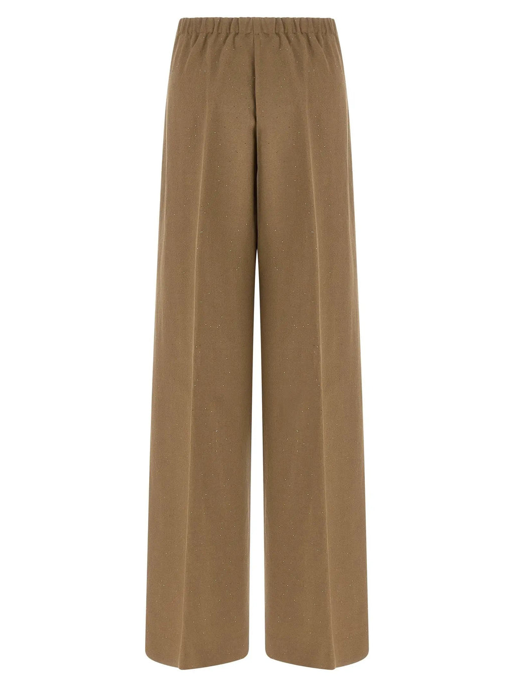 Herno Brown Viscose Casual Pants