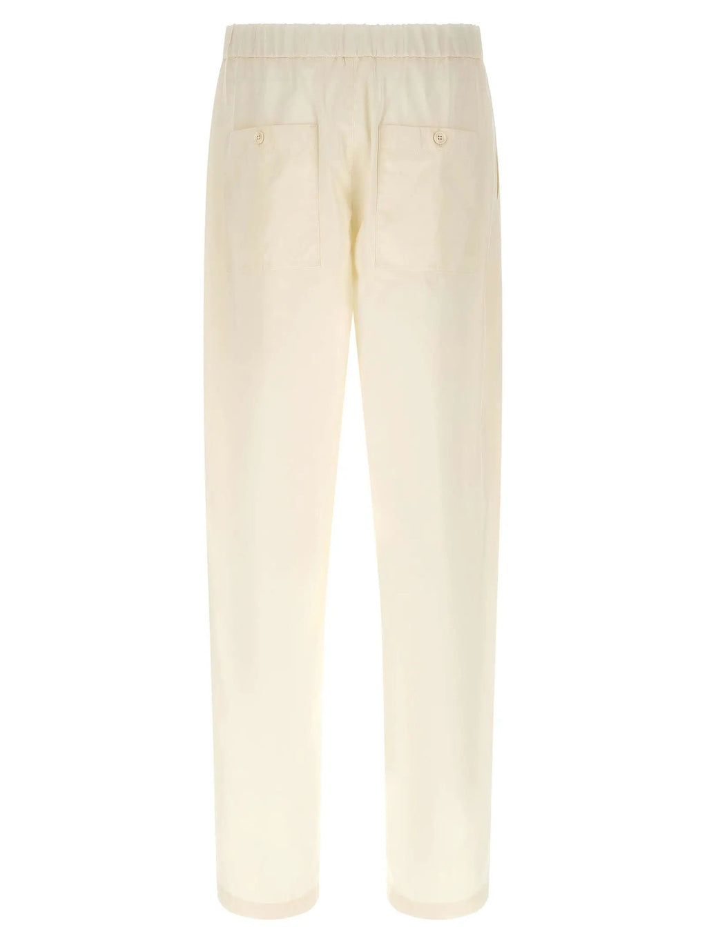 Jil Sander Beige Cotton Cargo Pants