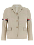 Thom Browne Beige Cotton Blazer