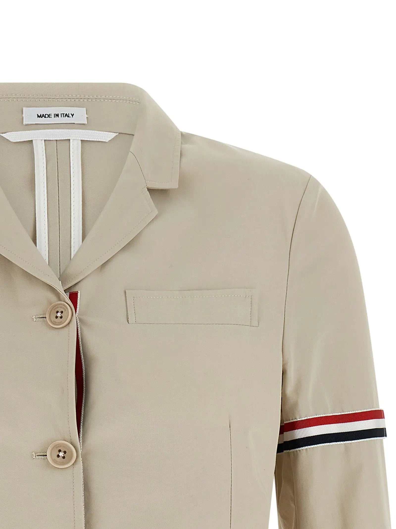 Thom Browne Beige Cotton Blazer