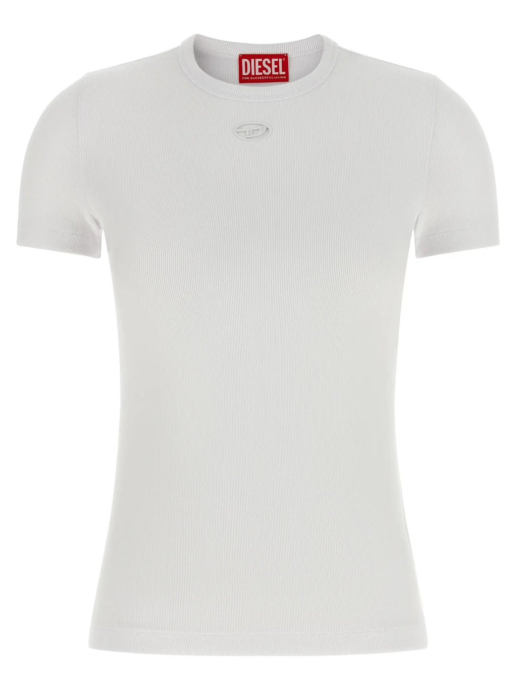 Diesel White Cotton T-Shirt