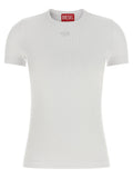 Diesel White Cotton T-Shirt