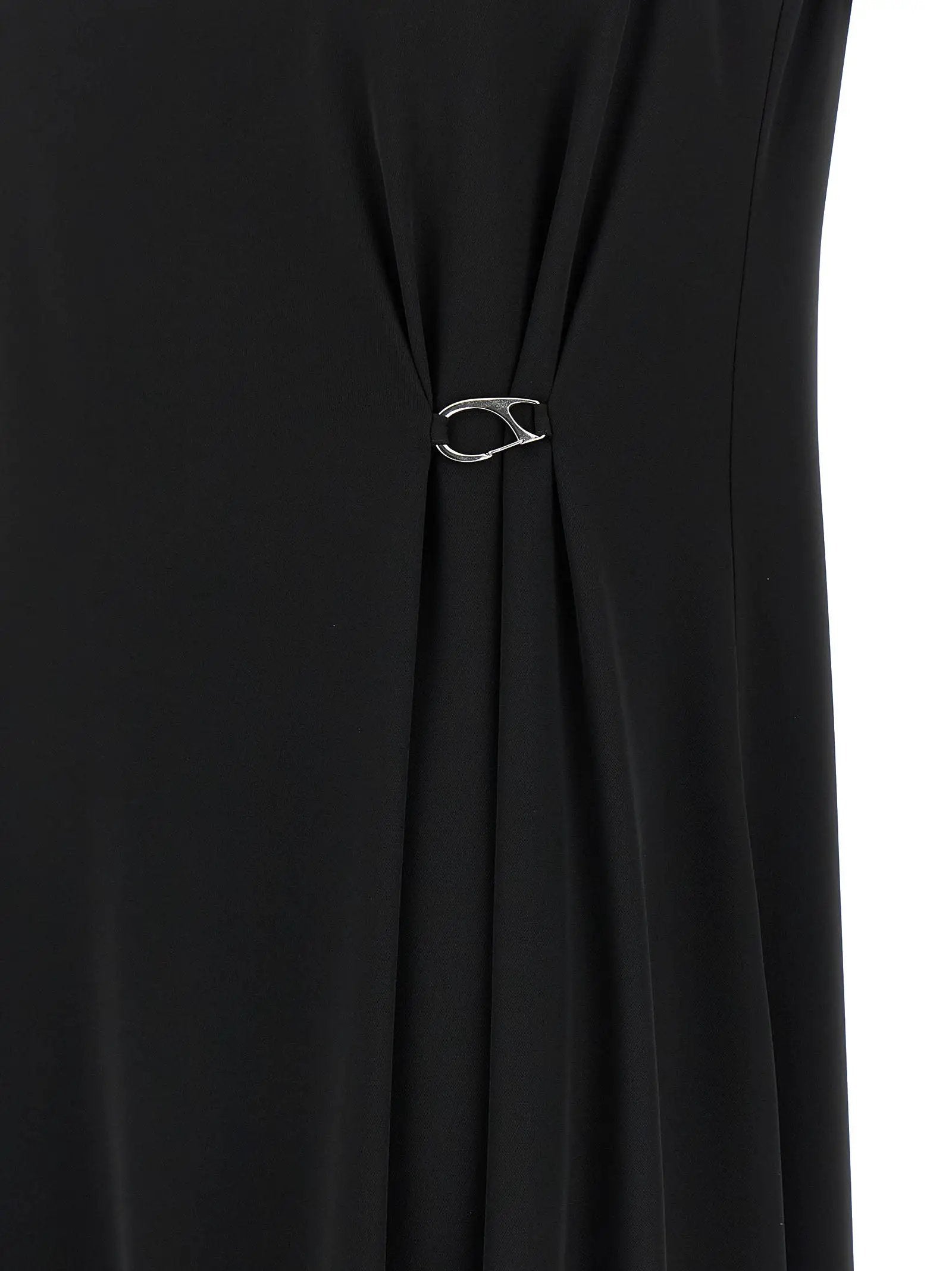 Herno Black Polyester Long Dress