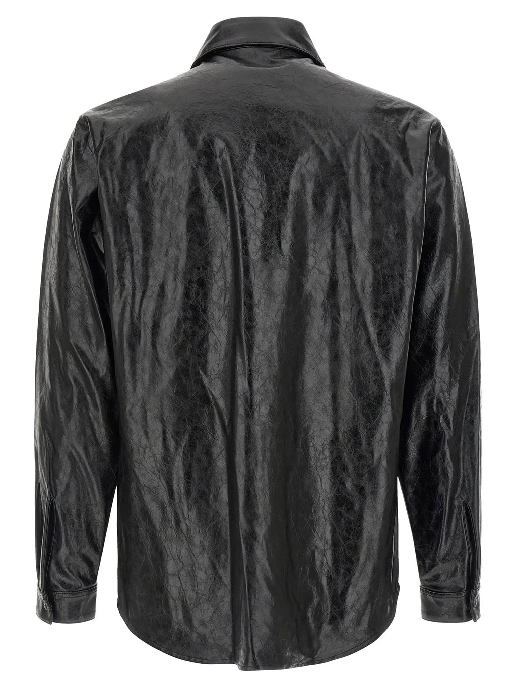 Diesel Black Viscose Blouse