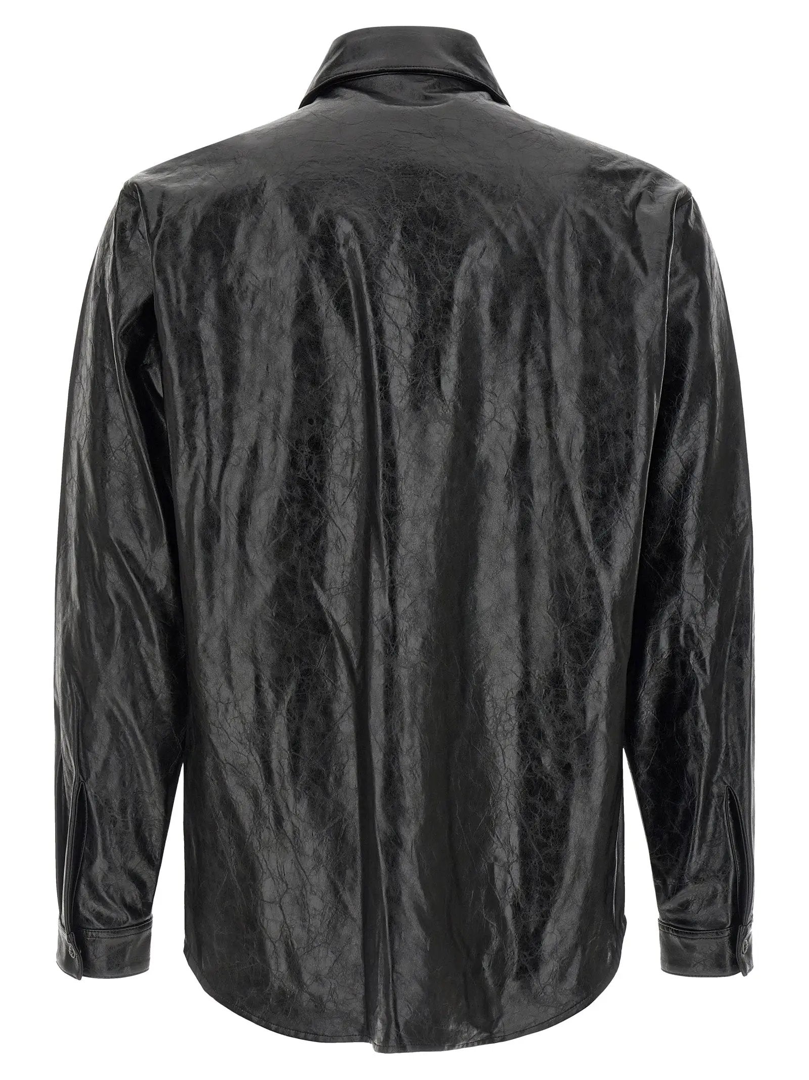 Diesel Black Viscose Blouse