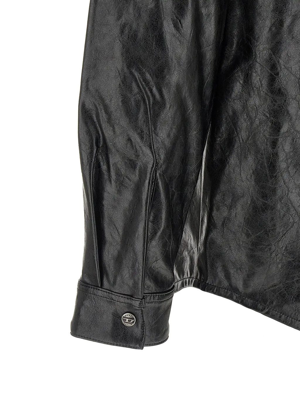 Diesel Black Viscose Blouse