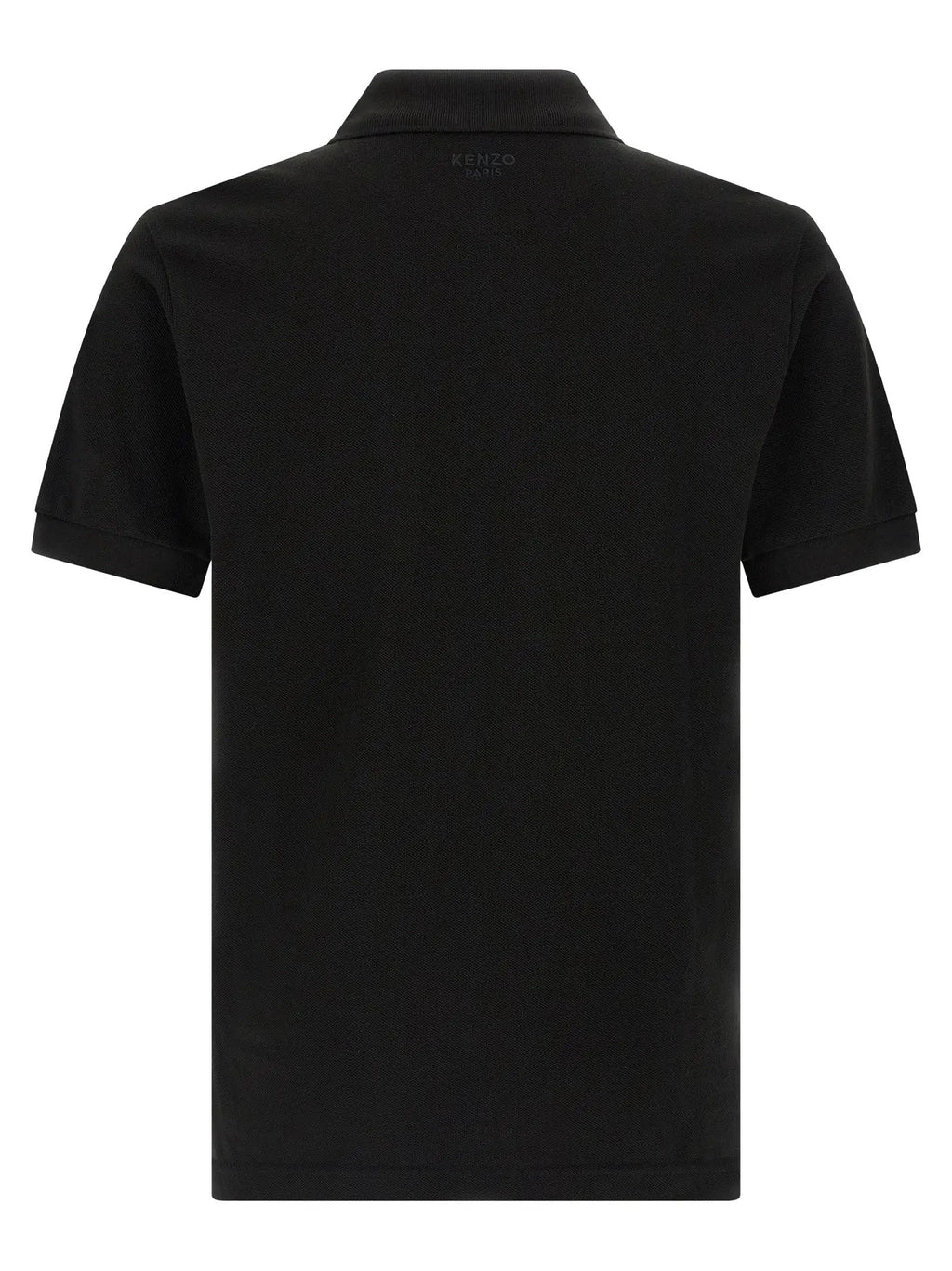 Kenzo Black Cotton Polo Shirt