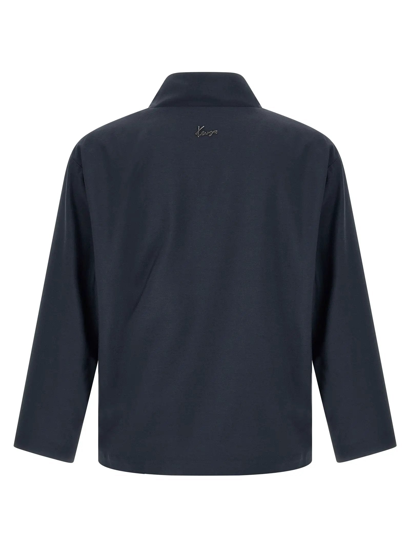Kenzo Blue Viscose Blazer