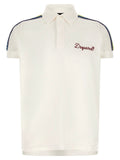 Dsquared² White Cotton Polo Shirt