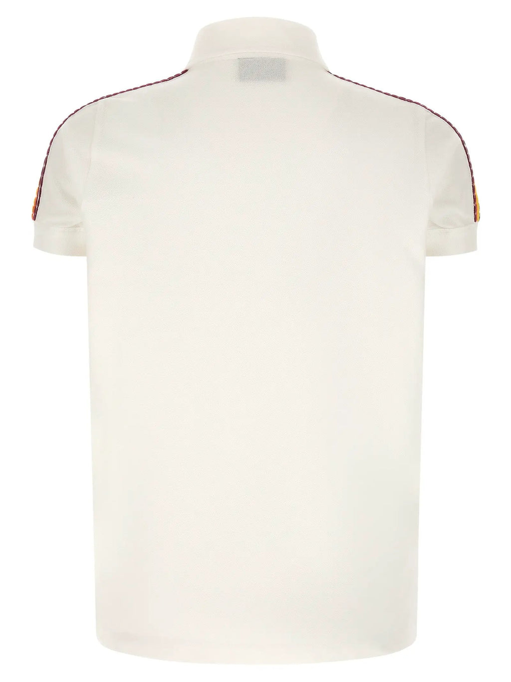 Dsquared² White Cotton Polo Shirt